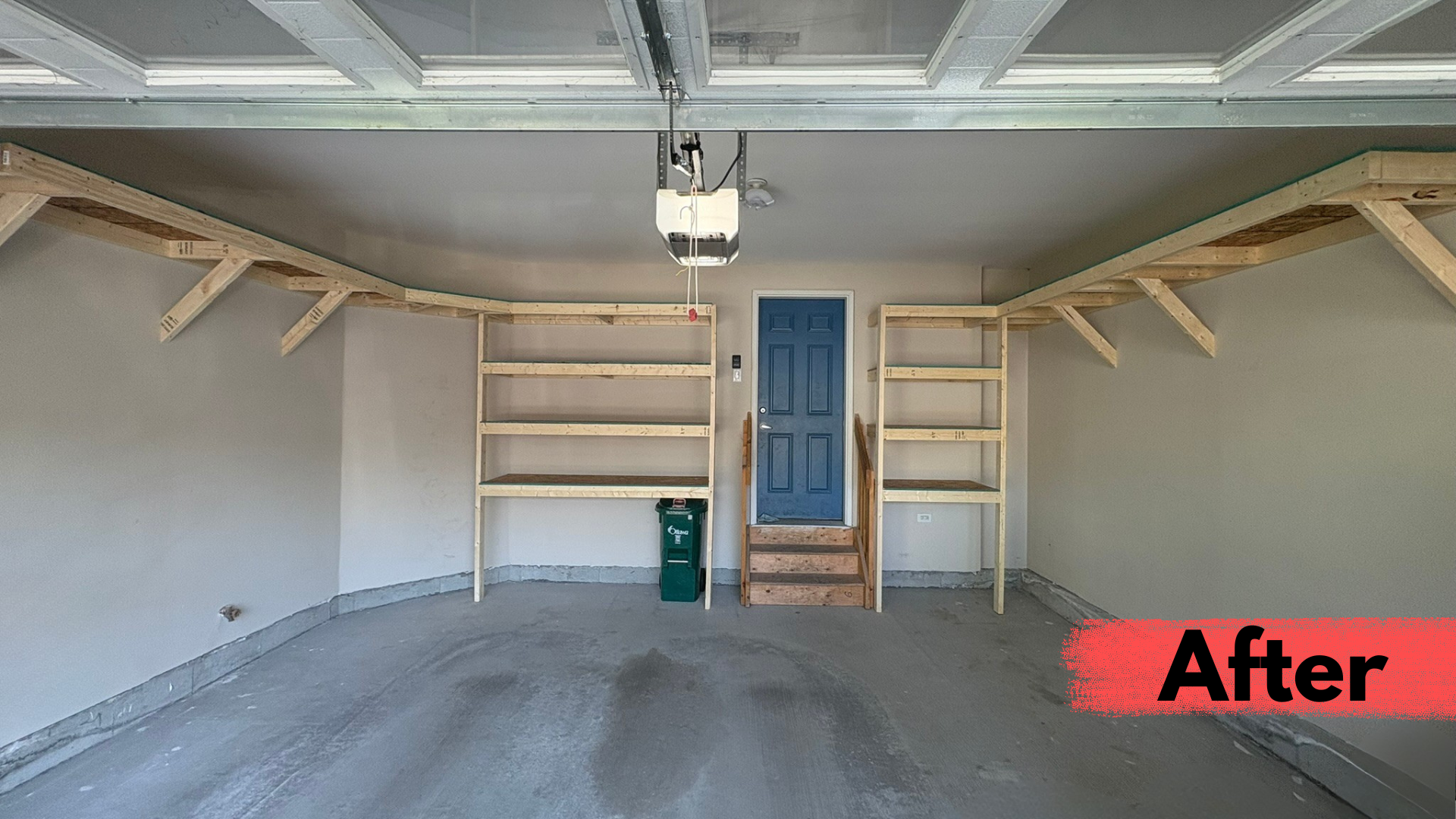 Garage after NeatHome installation