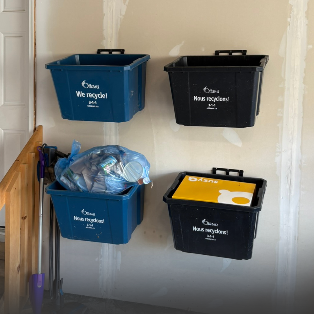 Bin and recycling holders
